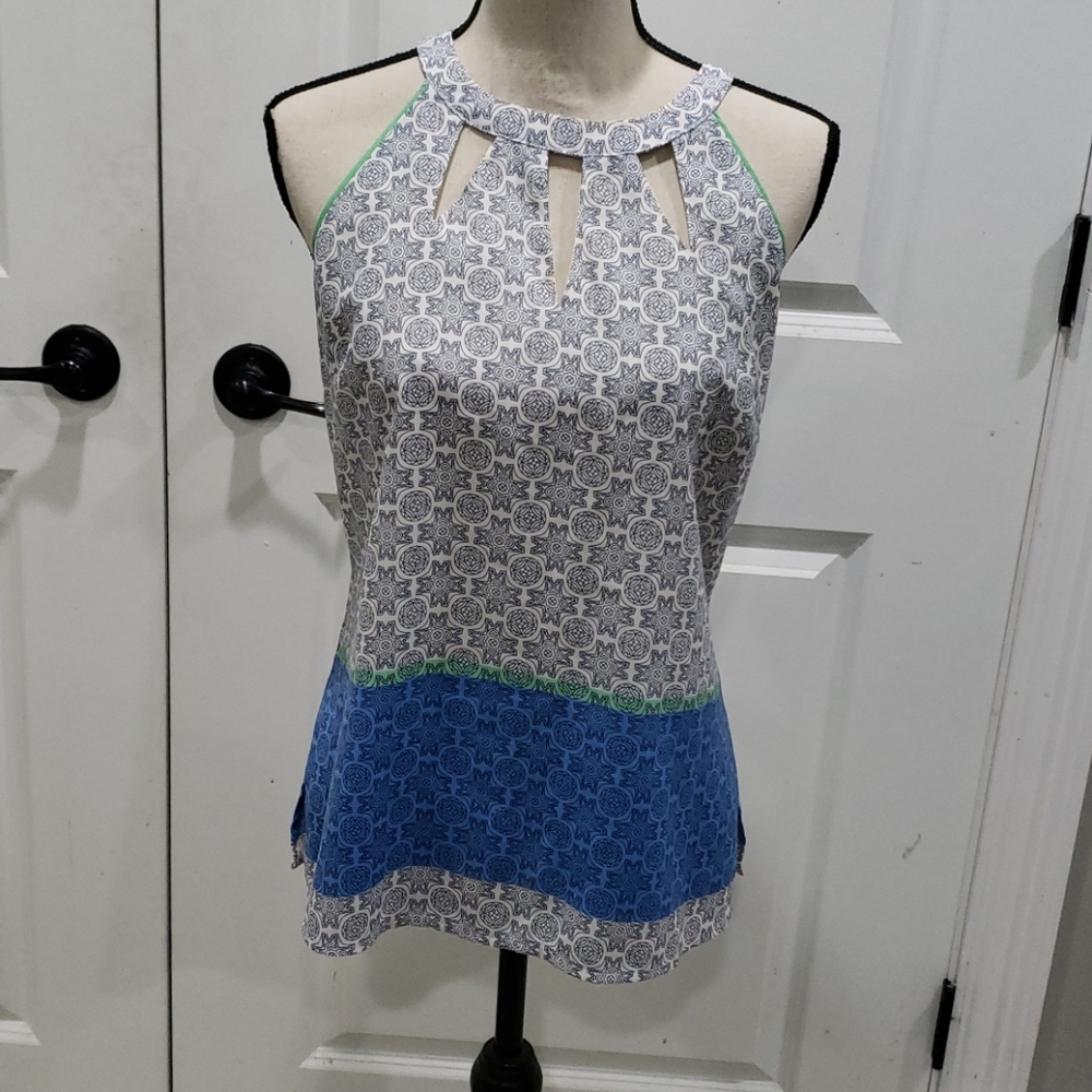 Stitch fix geometric halter top